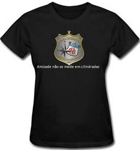 Camiseta VMT Feminina Baby Look